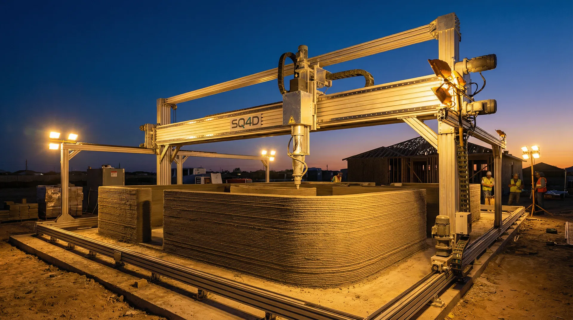 SQ4D ARCS gantry on site